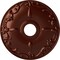 Ekena Millwork Kent Ceiling Medallion (Fits Canopies up to 5"), 18"OD x 3 1/2"ID x 1 1/4"P, Antique Copper CM18KEACS - alternate 1